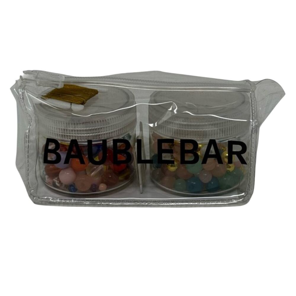 BaubleBar Bracelet Making Kit Beads & Stretch Cord DIY Jewelry Set